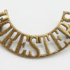 Sherwood Foresters Notts & Derby Regiment (FORESTERS) Shoulder Title