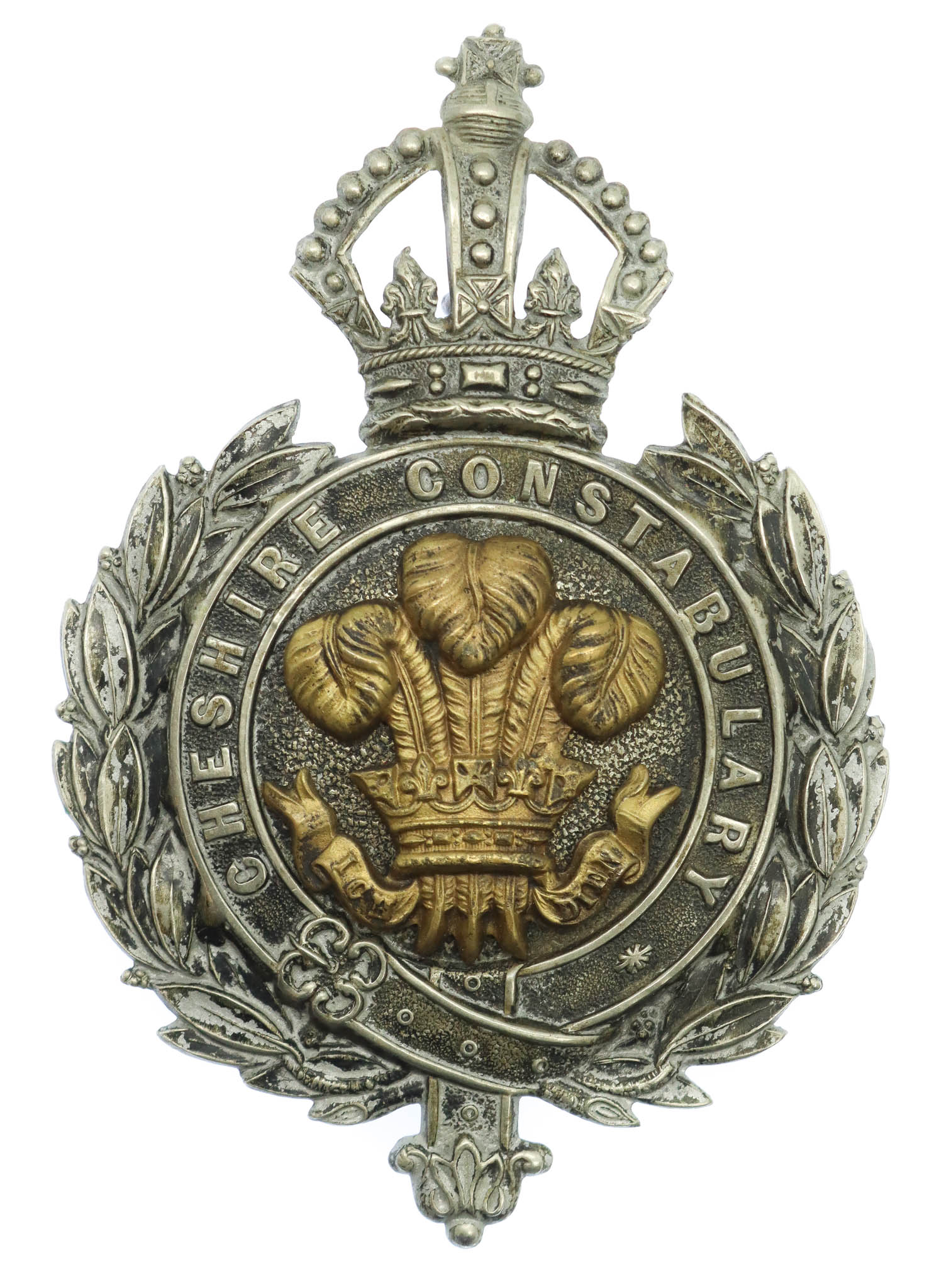 Victorian Cheshire Constabulary Helmet Plate