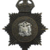 Birmingham City Police Night Helmet Plate - King's Crown