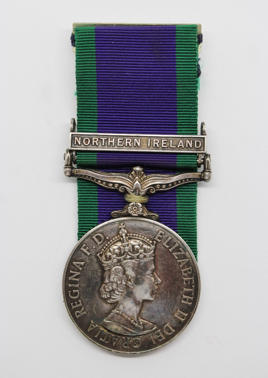 Campaign Service Medal (Clasp - Northern Ireland) - A.Cpl. R.G. Barbero, Royal Air Force