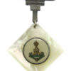 Yorkshire Regiment (Green Howards) Mother of Pearl Pendant Sweetheart Brooch