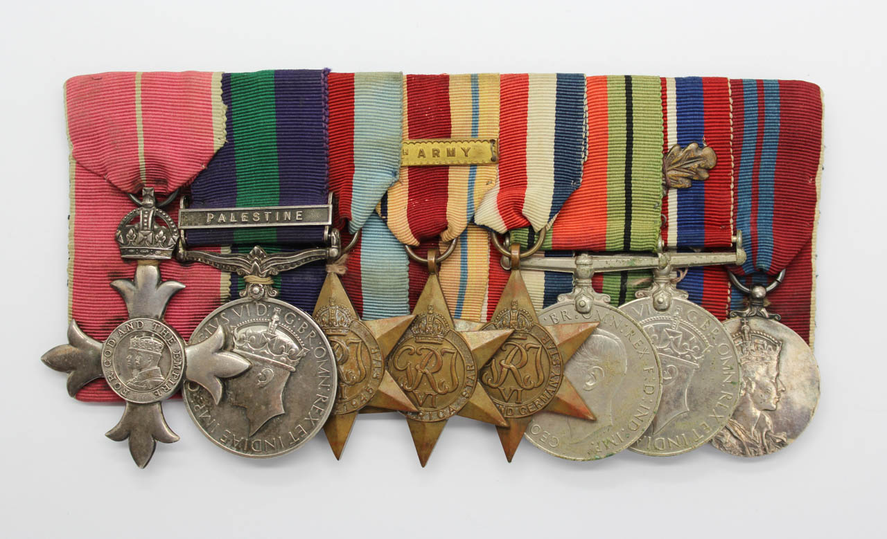M.B.E., GSM (Palestine), WW2 Mentioned In Despatches & 1953 Coronation Medal Group of Eight - Brigadier G. W. 'Bill' White, King's Royal Rifle Corps, East Yorkshire Regiment & Parachute Regiment