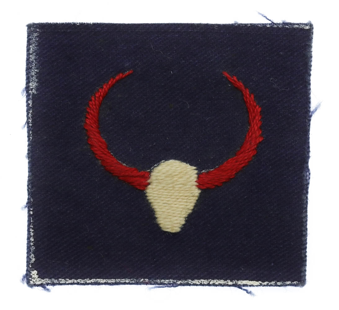 21st Indian Division/268th Infantry Brigade Cloth Formation Sign 