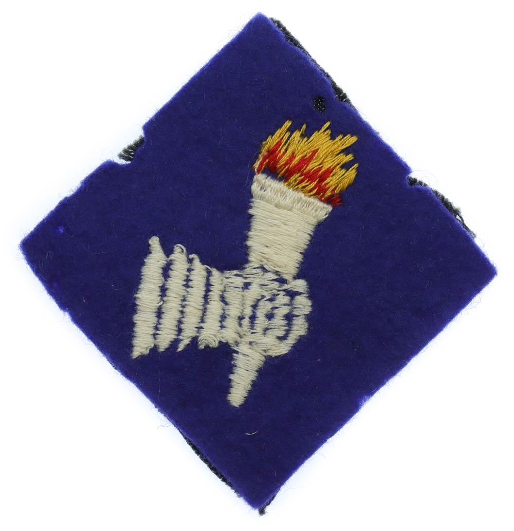 Royal Armoured Corps (R.A.C.) Training Brigade Cloth Formation Sign 