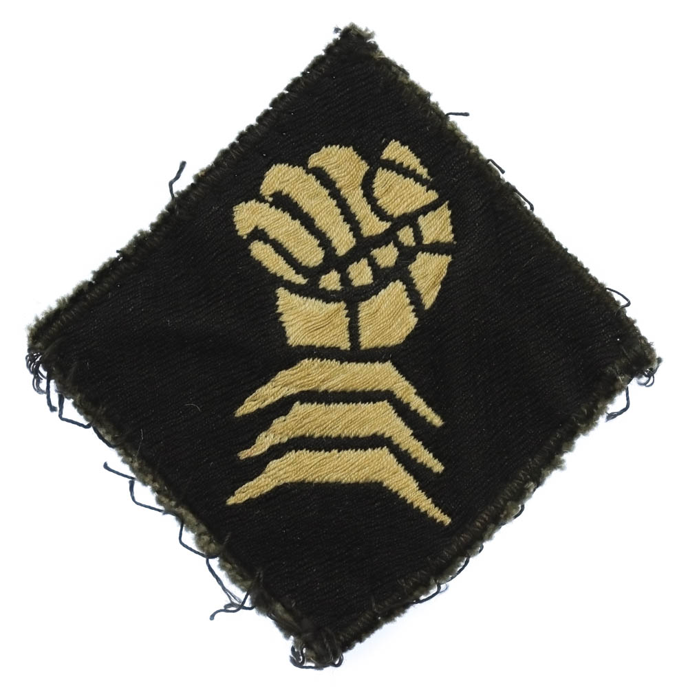 6th Armoured Division Cloth Formation Sign 