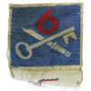 6th Infantry Brigade Silk Embroidered Formation Sign 