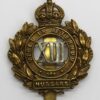 Edwardian 13th Hussars Cap Badge