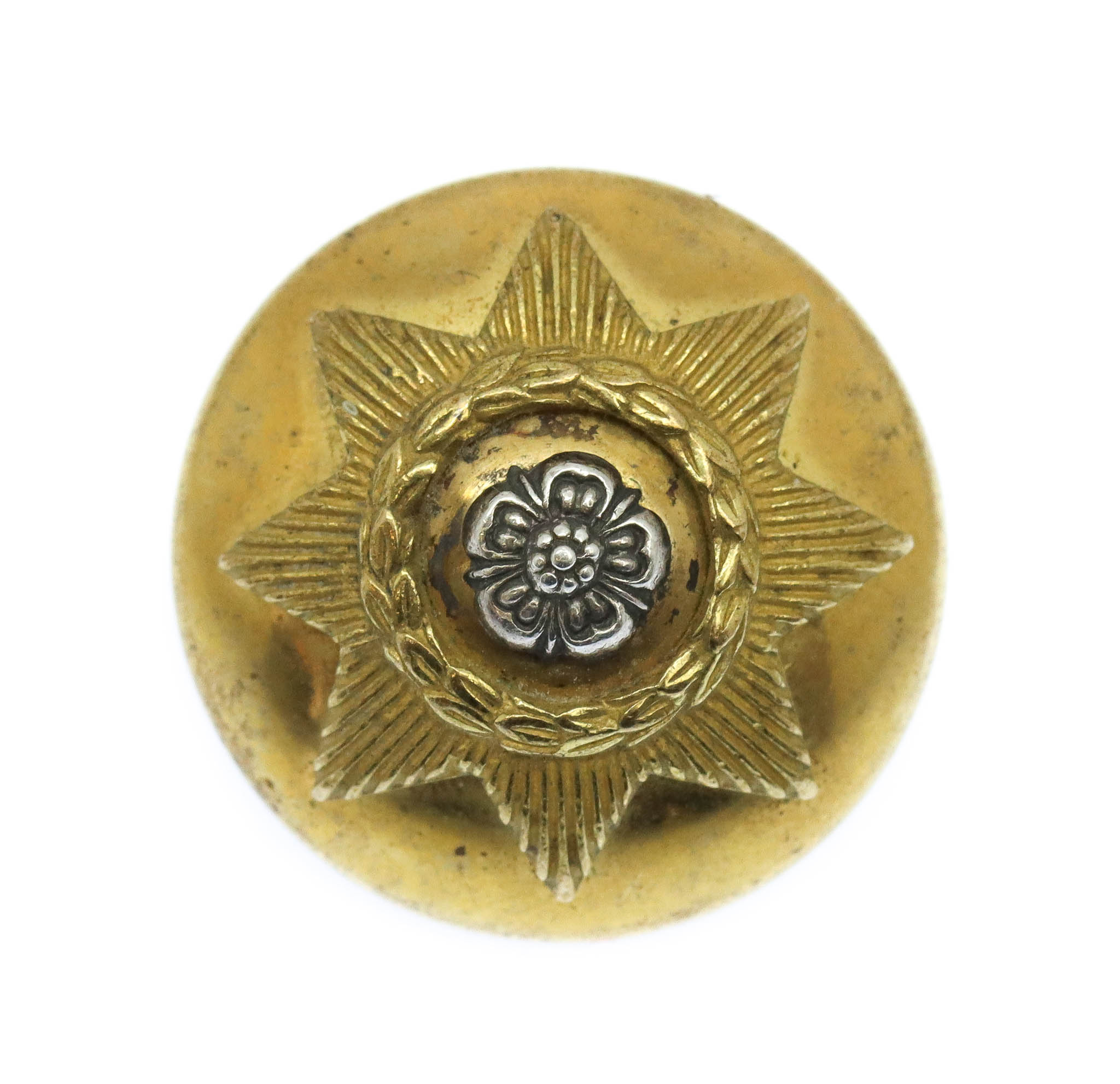 East Yorkshire Regiment Officer's Button (Large)