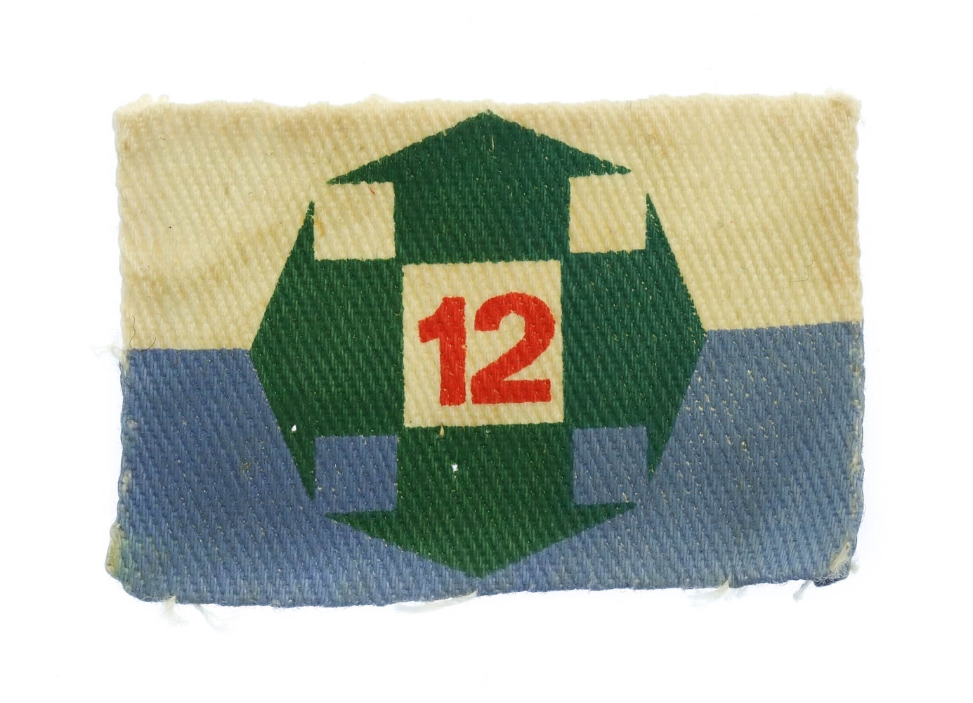 12th Signal Group Printed Formation Sign