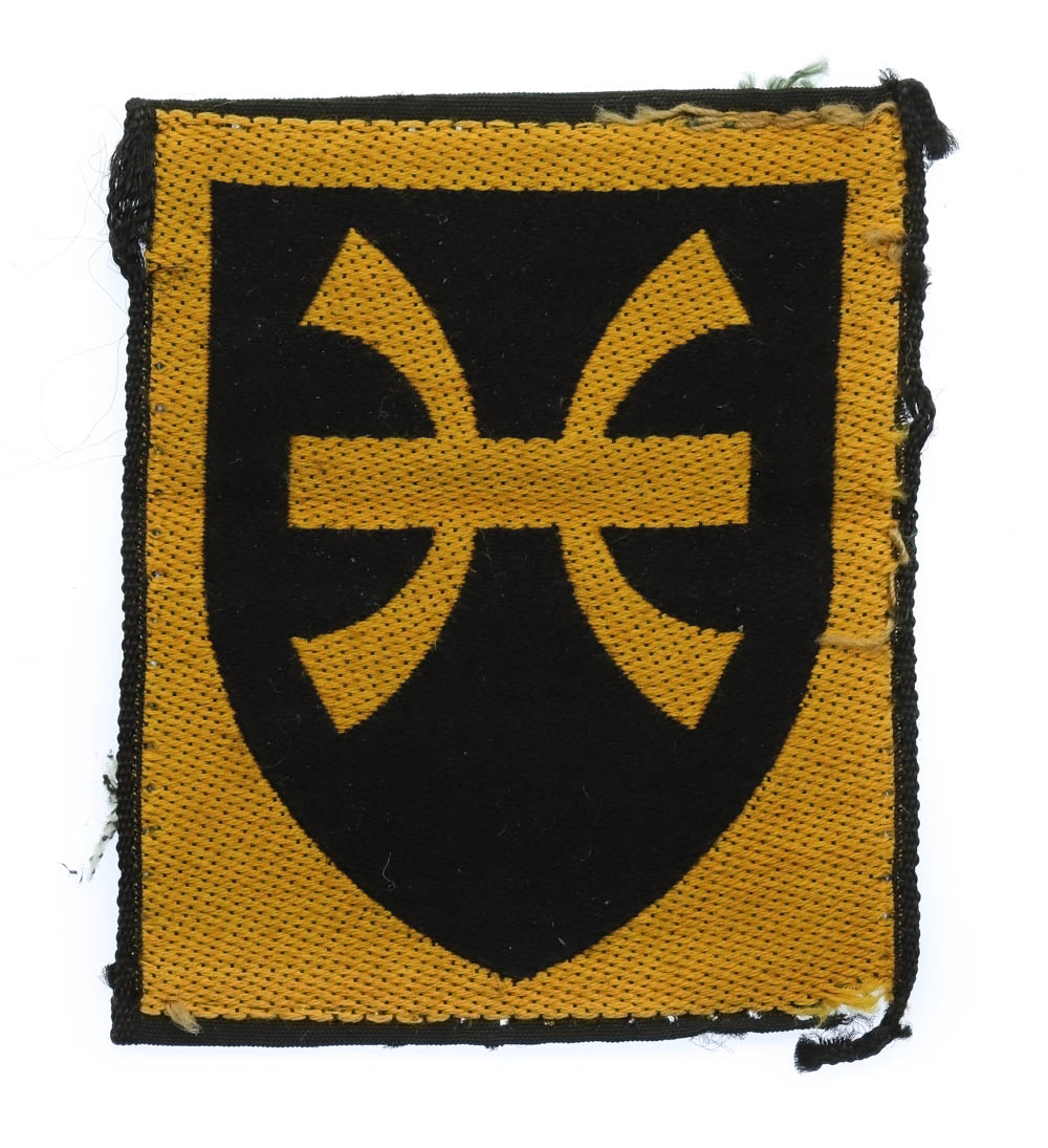 12th Infantry Brigade Cloth Formation Sign