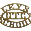 Leys School, Cambridgeshire O.T.C. (LEYS/OTC/SCHOOL' Shoulder Title