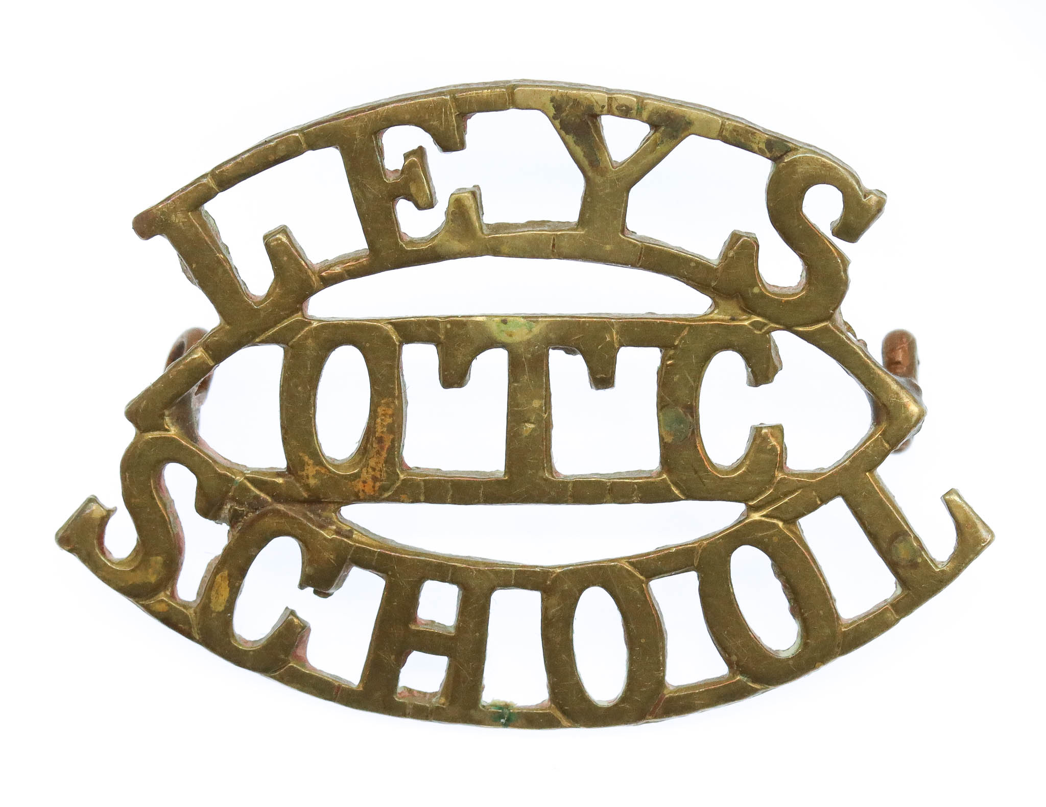 Leys School, Cambridgeshire O.T.C. (LEYS/OTC/SCHOOL' Shoulder Title