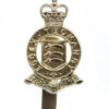 Essex Yeomanry Anodised (Staybrite) Beret Badge
