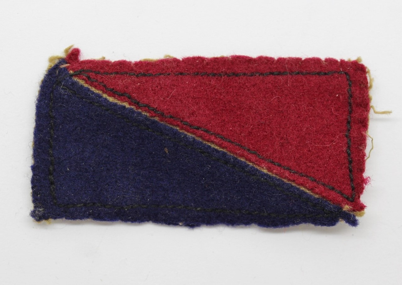 WW1 13th Battalion Royal Fusiliers Cloth Formation Sign
