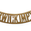 Warwickshire Imperial Yeomanry (WARWICK.IMP.YEO) Shoulder Title