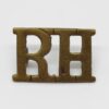 Black Watch Royal Highlanders (R.H.) Shoulder Title