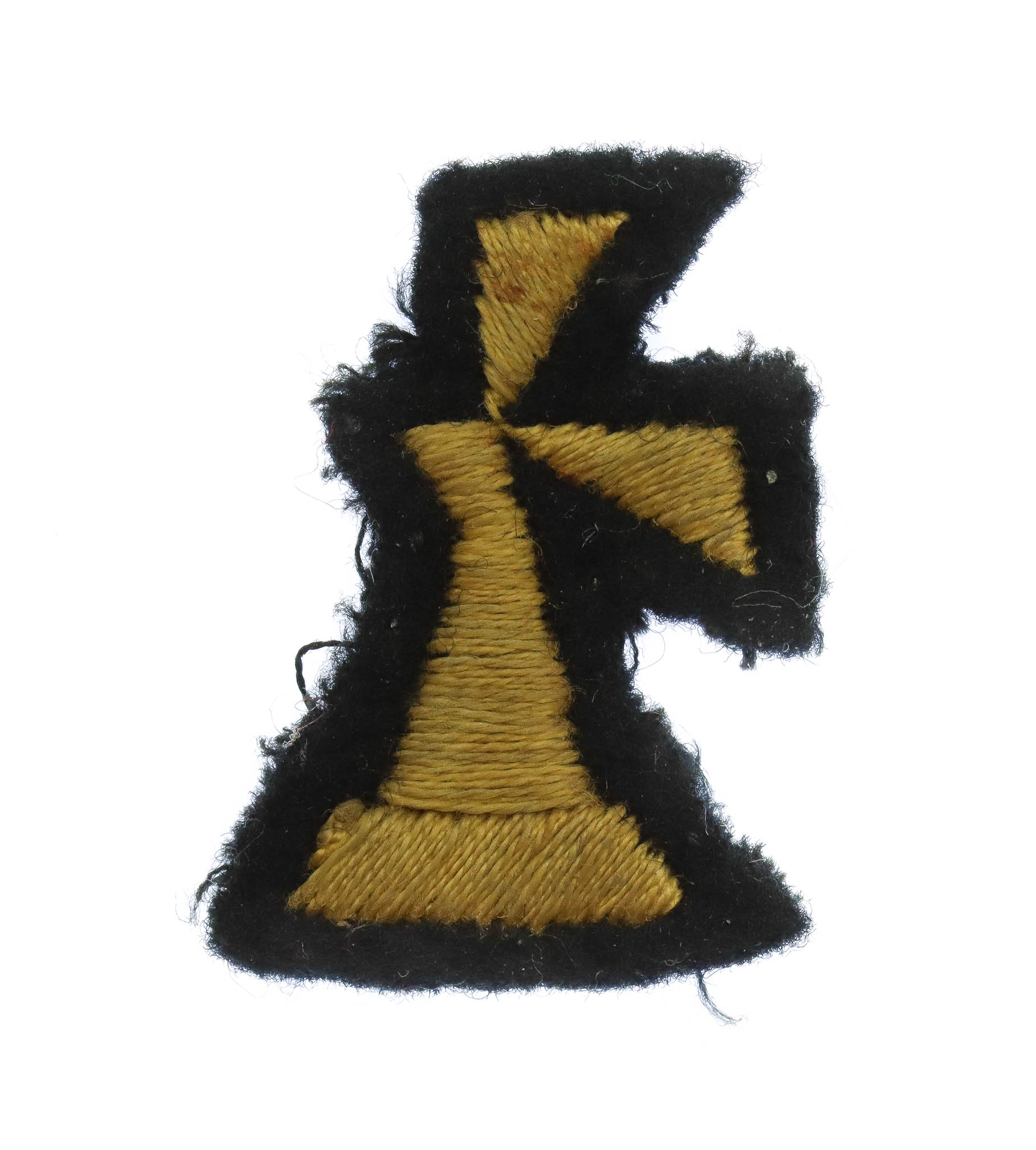 37th Searchlight Regiment Royal Artillery (Tyne Electrical Engineers) WW2 Cloth Formation Sign