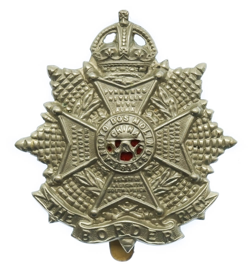 Border Regiment Cap Badge - King's Crown