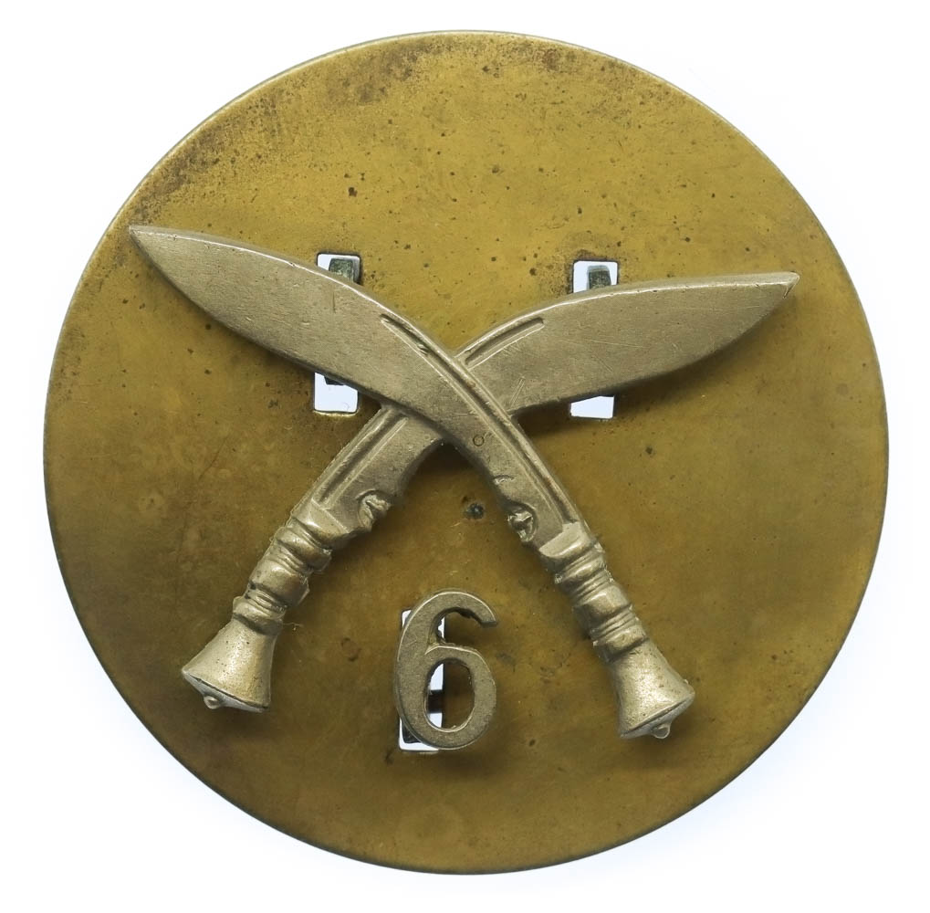 6th Gurkha Rifles Cap Badge