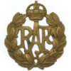 Royal Air Force (R.A.F.) Cap Badge - King's Crown