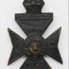 11th County of London Bn. (Finsbury Rifles) London Regiment Cap Badge - King's Crown