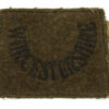 Worcestershire Regiment (WORCESTERSHIRE) WW2 Cloth Slip On Shoulder Title