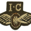 British Army Driver Internal Combustion (I.C.) Winged Wheel Cloth Proficiency Arm Badge