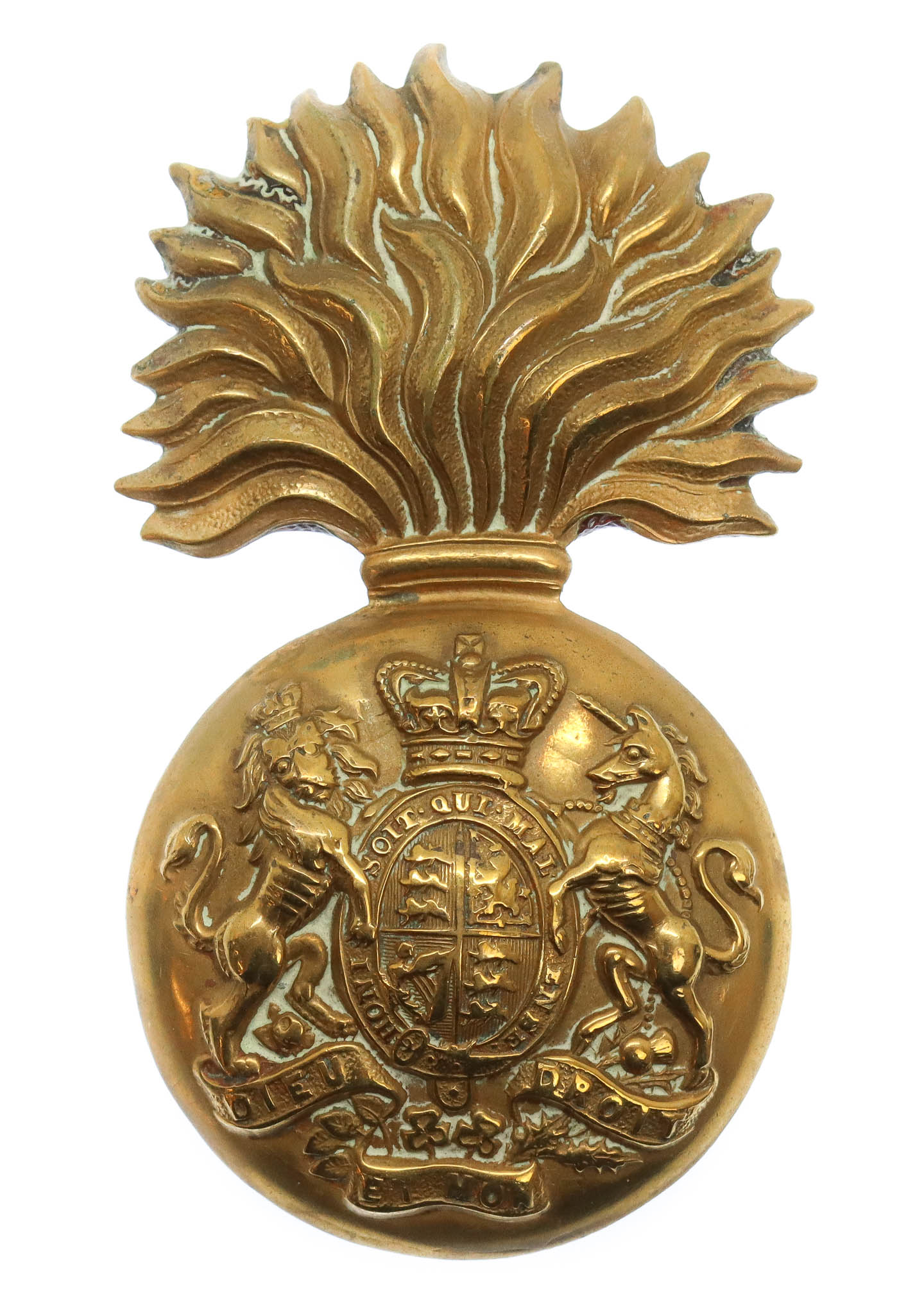 Victorian Royal Scots Fusiliers Glengarry Cap Badge