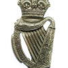 18th County of London Bn. (London Irish Rifles) London Regiment Cap Badge - King's Crown