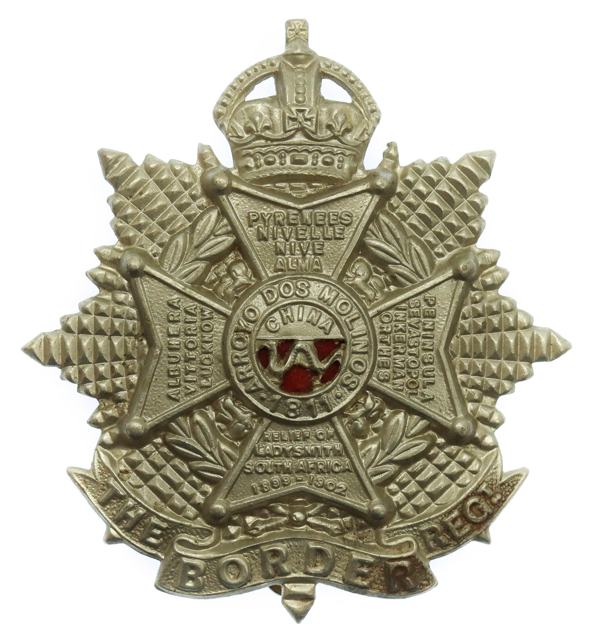 Border Regiment Cap Badge - King's Crown