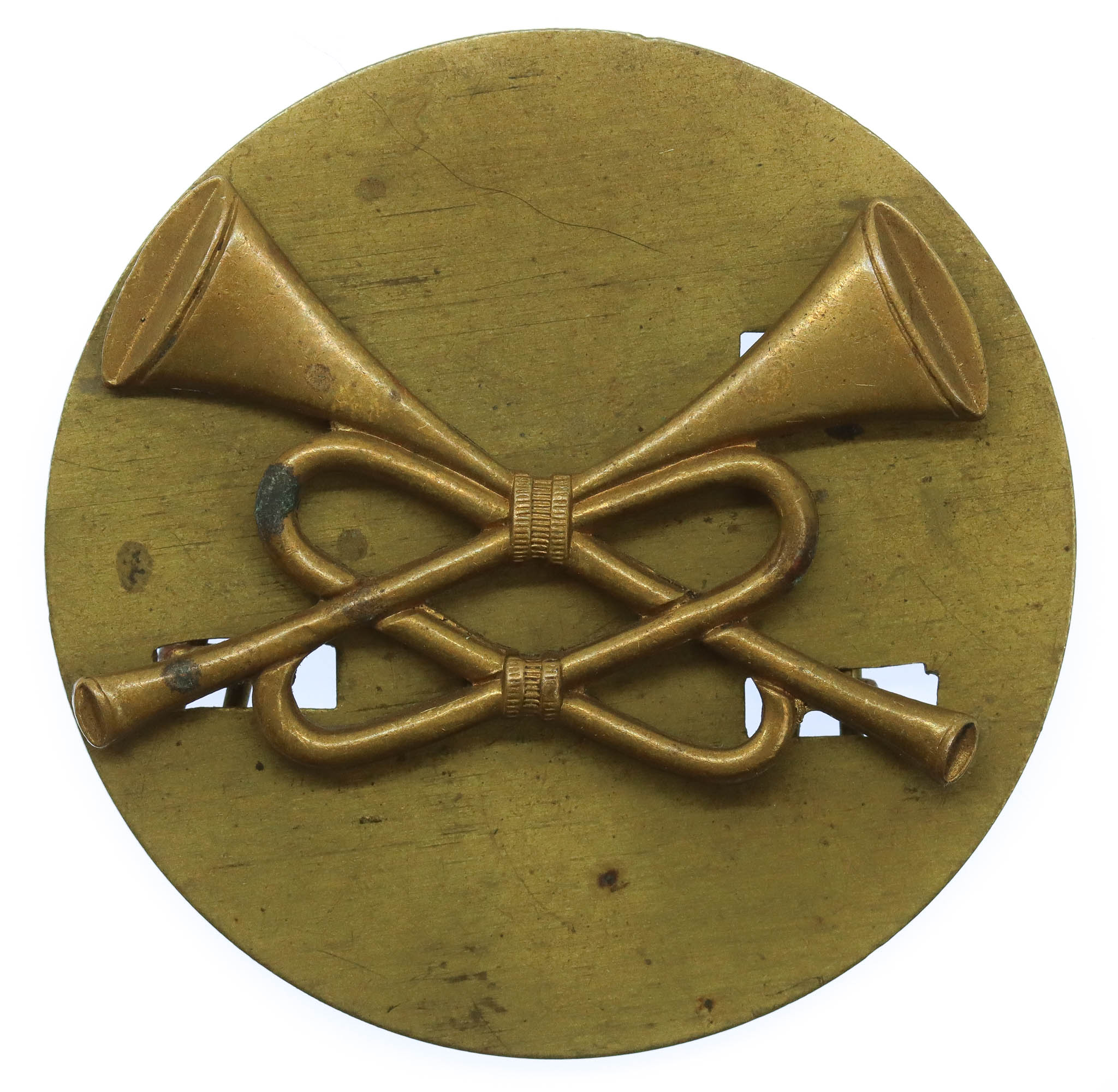 British Army Cavalry Trumpeters Arm Badge