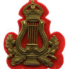 British Army Bandmaster's Musician Arm Badge - King's Crown