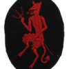 Inns of Court Regiment Cloth Beret Badge
