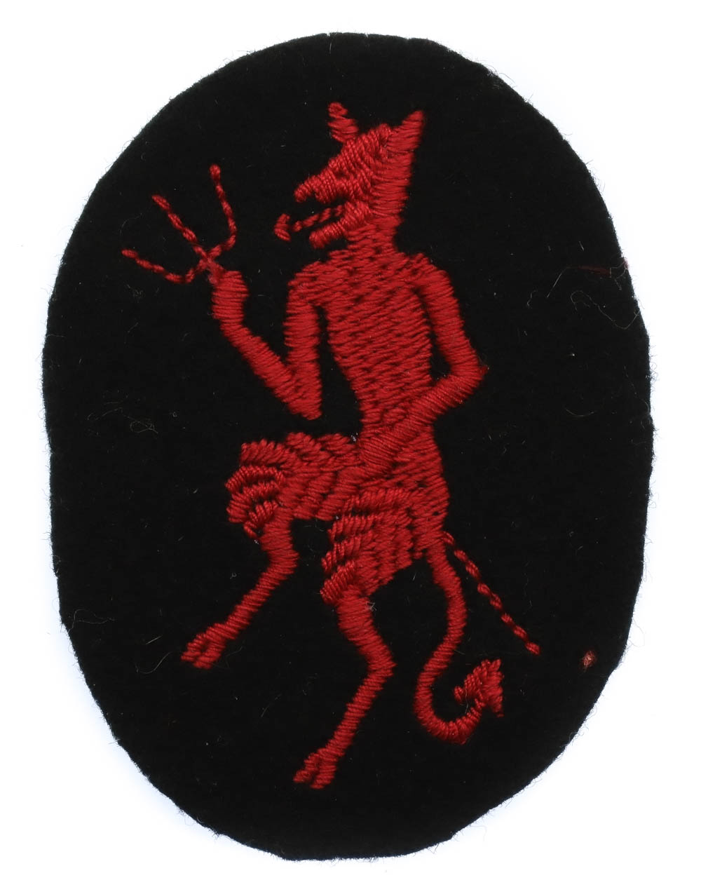 Inns of Court Regiment Cloth Beret Badge