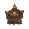 Canadian WWI General Service Collar Badge (Caron Bros 1915)
