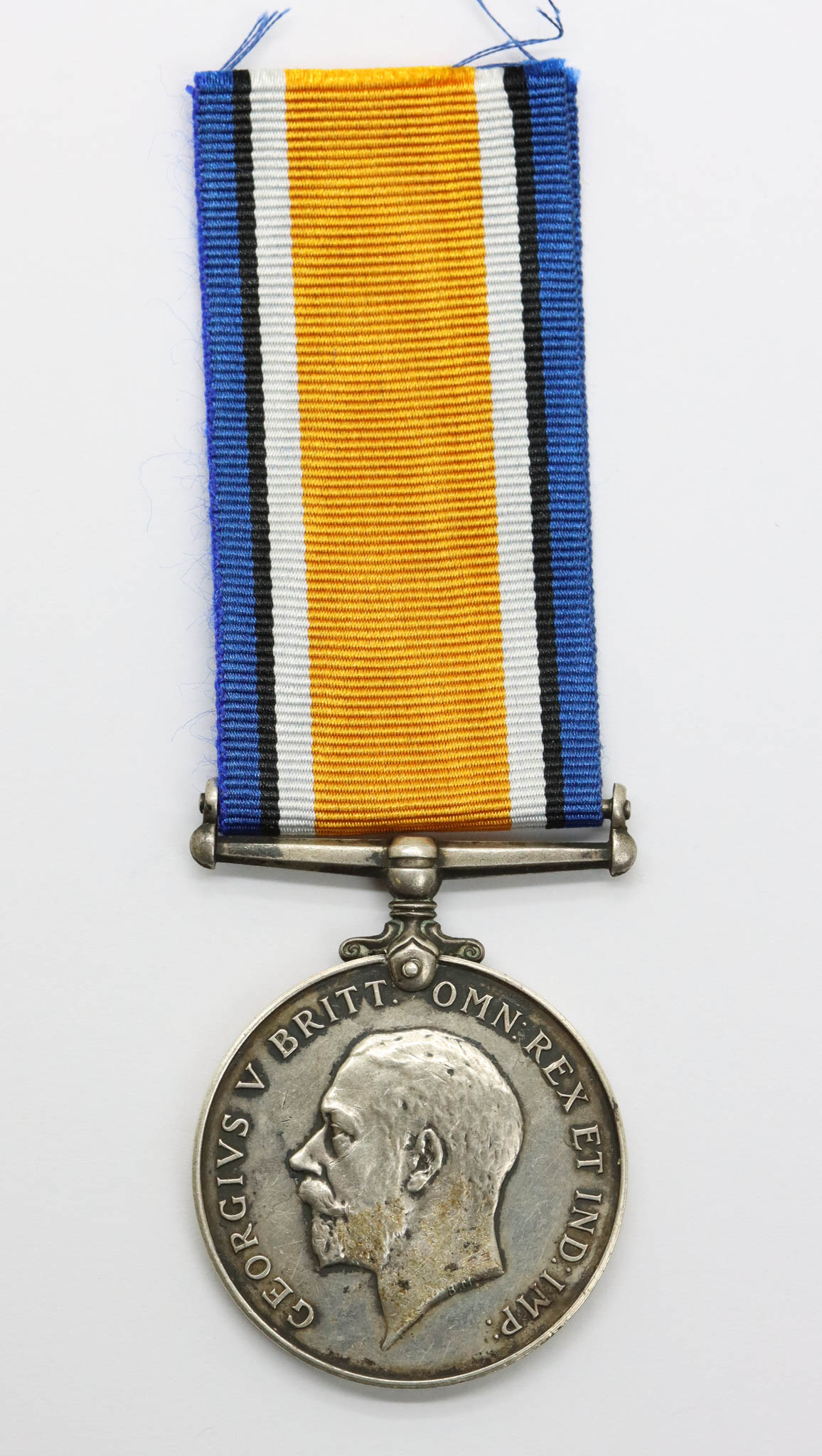 WW1 British War Medal - Pte. A. Tipton, York & Lancaster Regiment