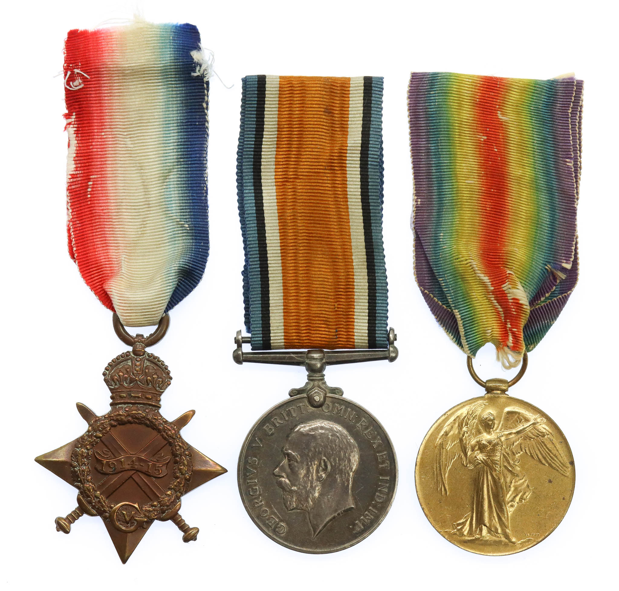 WW1 1914-15 Star Medal Trio - 2.Cpl. H. Briggs, Royal Engineers