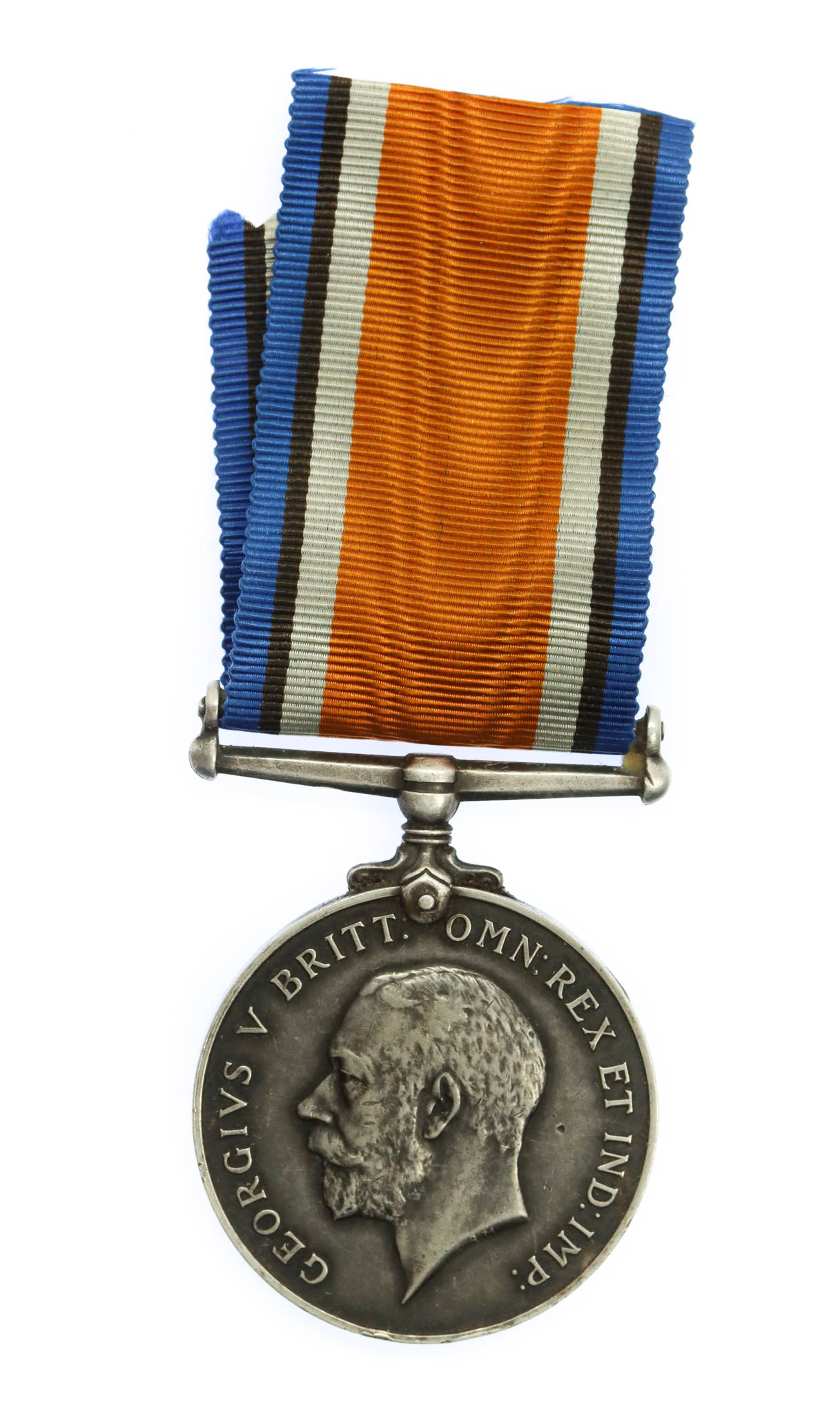 WW1 British War Medal - Pte. F. Feather, Lancashire Fusiliers