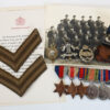 WW2 and General Service Medal (Clasp - Palestine 1945-48) Medal Group of Six - Cpl. J.E. Davis, 9th Lancers