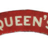 Queen's Royal West Surrey Regiment (QUEEN'S) WW2 Painted Shoulder Title