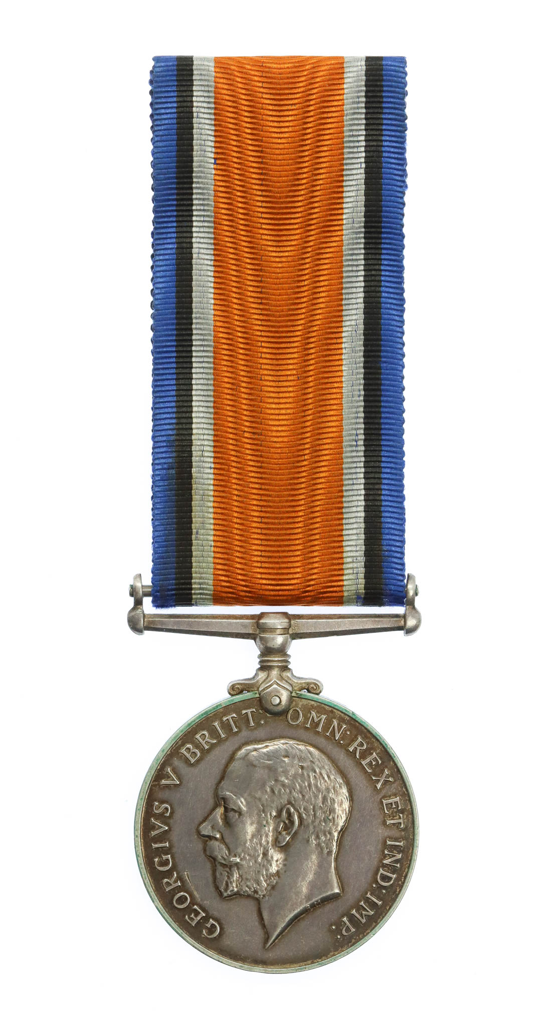 WW1 British War Medal - Major E.T.W. McCausland, O.B.E., 3rd Gurkha Rifles