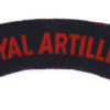 Royal Artillery (ROYAL ARTILLERY) Printed Shoulder Title