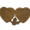 Royal Navy Mizpah Hearts Sweetheart Brooch