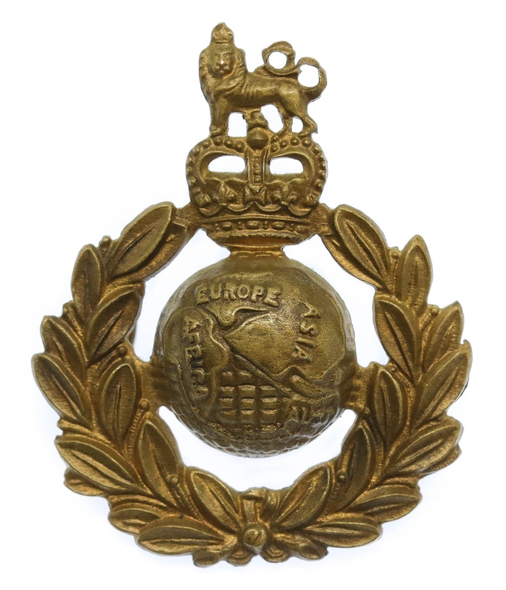 Royal Marines Cap Badge - Queen's Crown