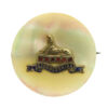 Lincolnshire Regiment Mother of Pearl Sweetheart Brooch