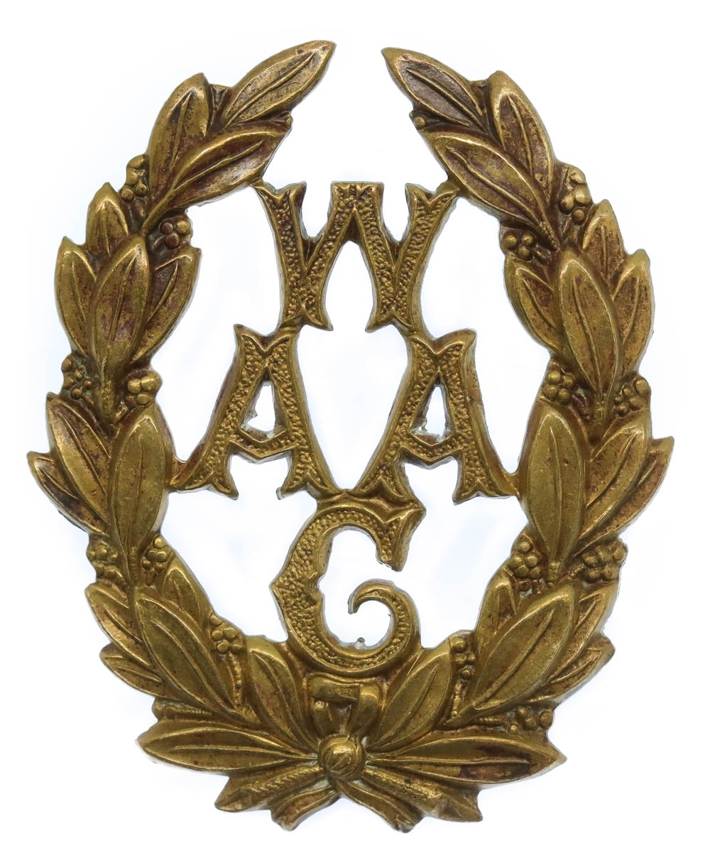 Women's Army Auxiliary Corps (W.A.A.C.) Cap Badge