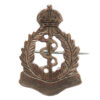 WWI Royal Army Medical Corps (R.A.M.C.) Gold on Silver Sweetheart Brooch