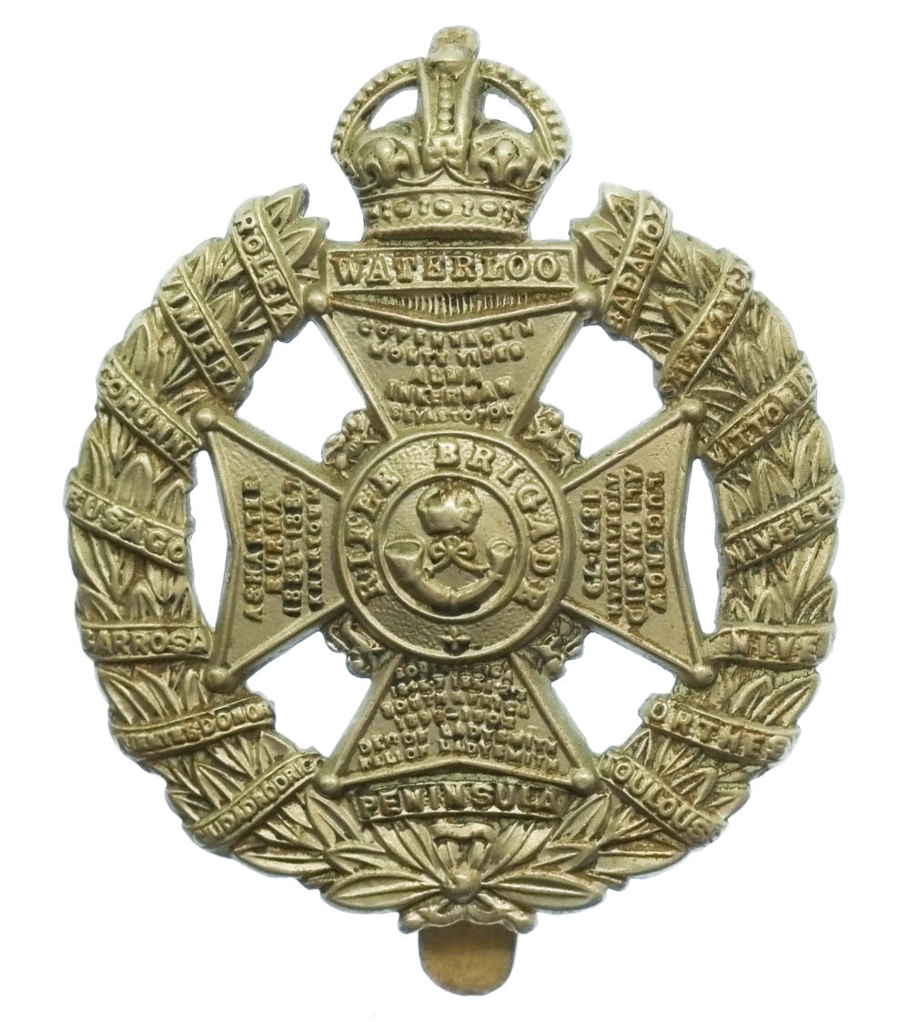 Rifle Brigade Cap Badge - King's Crown