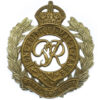George VI Royal Engineers Bi-Metal Cap Badge