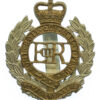 EIIR Royal Engineers Bi-Metal Cap Badge